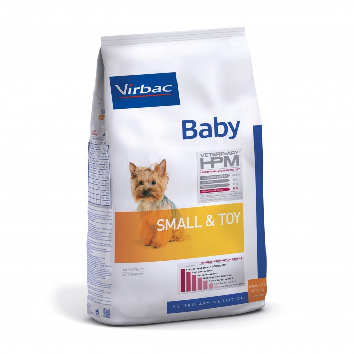 VIRBAC VETERINARY HPM Physiologique Baby Small & Toy-Baby Small & Toy