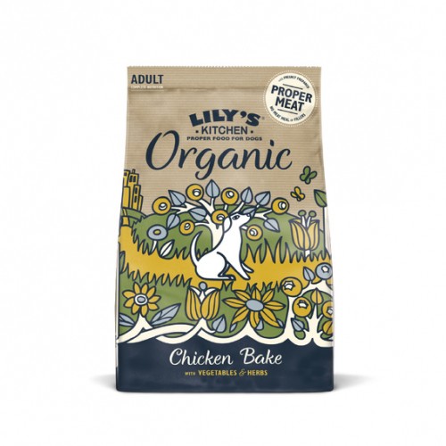 Bien-être au naturel - Lily's Kitchen Organic Chicken & Vegetable pour chiens