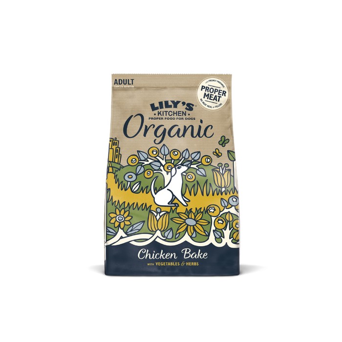 Bien-être au naturel - Lily's Kitchen Organic Chicken & Vegetable pour chiens