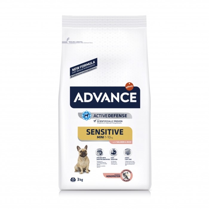 Alimentation pour chien - ADVANCE Mini sensitive - Sensibilité alimentaire pour chiens