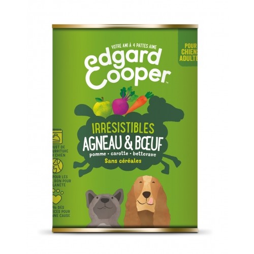 Alimentation pour chien - Edgard & Cooper, pâtée en boîtes pour chien adulte pour chiens