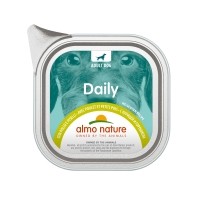 Pâtées en barquette pour chien - Almo Nature Pâtées Chien Adulte - Daily No Gluten - 32 x 100 g Almo Nature