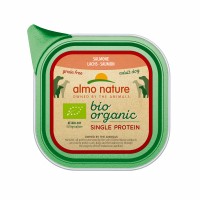 Pâtées en barquette pour chien - Almo Nature Pâtées Chien Adulte - Bio Organic Single Protein - 11 x 150 g Almo Nature