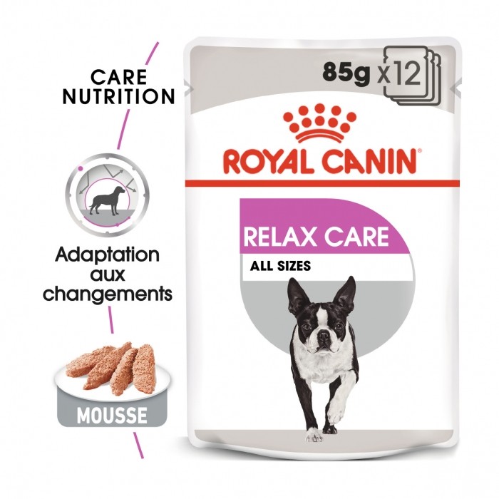 Alimentation pour chien - Royal Canin Relax Care - Pâtée pour chien pour chiens