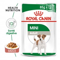Sachet fraîcheur pour chien - Royal Canin Mini Adult - Pâtée pour chien Mini Adult - Lot 12 x 85g