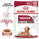 Alimentation pour chien - ROYAL CANIN Medium Ageing 10+ en Sauce - Pâtée pour chien pour chiens