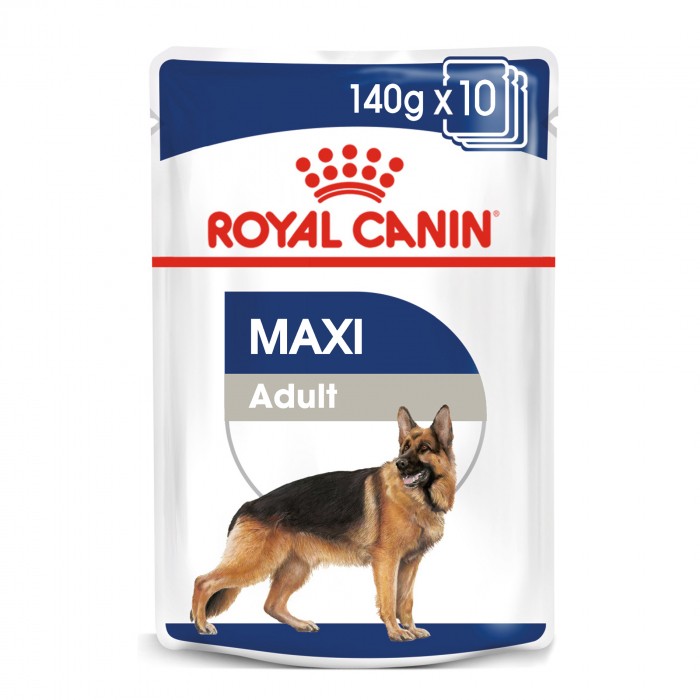 Alimentation pour chien - ROYAL CANIN Maxi Adult en Sauce – Pâtée pour chien pour chiens