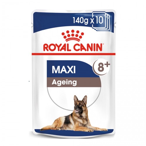 Alimentation pour chien - ROYAL CANIN Maxi Ageing 8+ en Sauce – Pâtée pour chien pour chiens