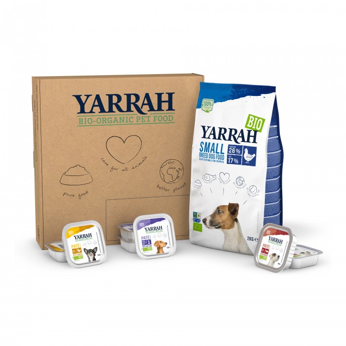 Alimentation pour chien - Yarrah Box Passer au Bio - Chiot et chien de petite race pour chiens