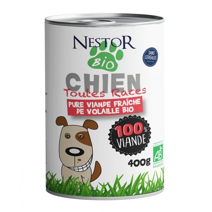 Nestor Bio 100% viande CHIEN-Nestor Bio