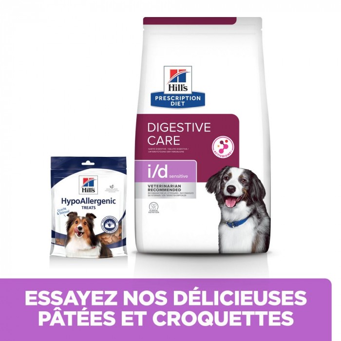 Alimentation pour chien - HILL'S Prescription Diet i/d Digestive Care Sensitive à l'Oeuf et au riz - Croquettes pour chien pour chiens