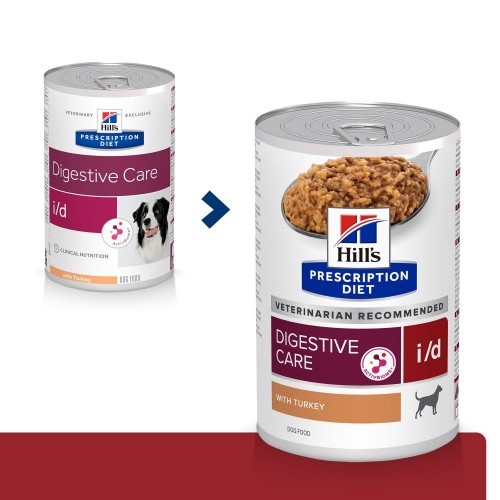 Alimentation pour chien - HILL'S Prescription Diet i/d Digestive Care Boîtes au Poulet - Pâtée pour chien pour chiens