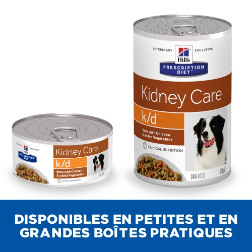 Alimentation pour chien - HILL'S Prescription Diet Kodney Care k/d Mijoté pour chiens