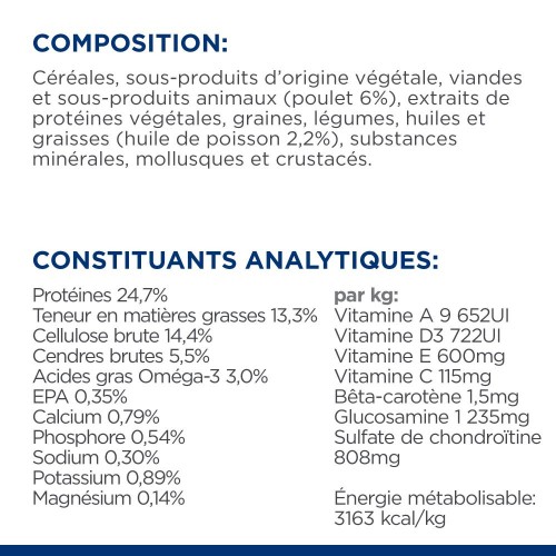 Alimentation pour chien - HILL'S Prescription Diet j/d Metabolic + Mobility Mini au Poulet - Croquettes pour chien pour chiens