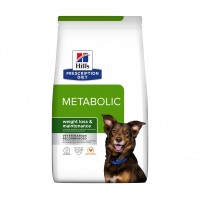 Aliment médicalisé pour chien - HILL'S Prescription Diet Metabolic au Poulet - Croquettes pour chien 