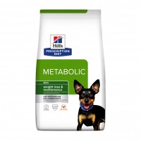 Prescription - HILL'S Prescription Diet Metabolic Mini au Poulet - Croquettes pour chien 