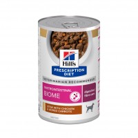 Aliment médicalisé pour chien - HILL'S Prescription Diet Gastrointestinal Biome en Mijotés au Poulet - Pâtée pour chien 