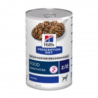 Prescription - HILL'S Prescription Diet z/d Food Sensitivities en Boîtes - Pâtée pour chien 