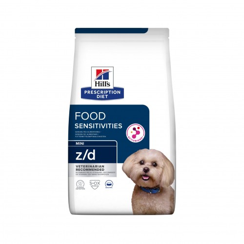 Alimentation pour chien - Hill's Prescription Diet z/d Food Sensitivities Mini pour chiens