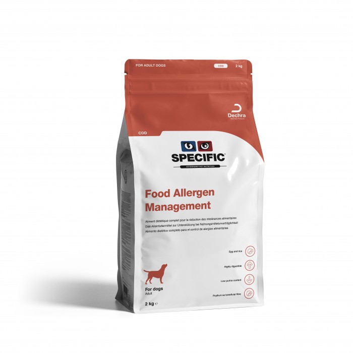 Allergies - SPECIFIC Food Allergy Management / CDD & CDW pour chiens