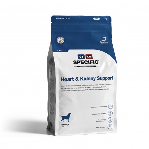 Alimentation pour chien - SPECIFIC Heart and kidney Support / CKD & CKW pour chiens