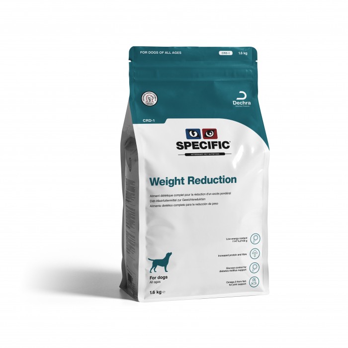 Alimentation pour chien - SPECIFIC Weight Reduction CRD-1 et CRW-1 pour chiens