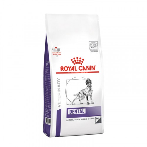 Alimentation pour chien - Royal Canin Veterinary Dental Medium & Large Dogs - Croquettes pour chien pour chiens