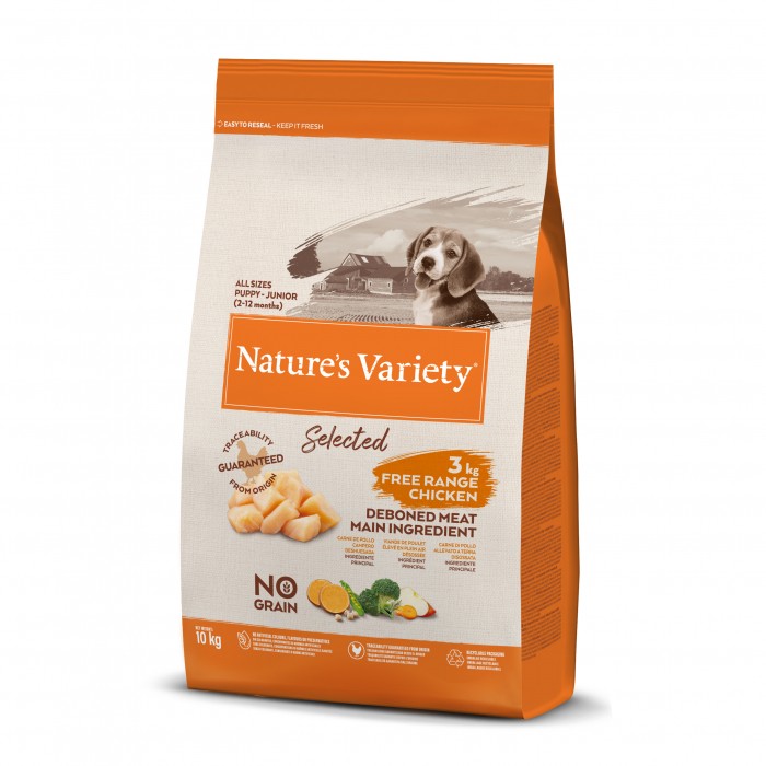 Alimentation pour chien - Nature's Variety Selected No Grain Junior pour chiens