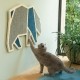 Arbre à chat et griffoir - Griffoir mural Blue Bear pour chats