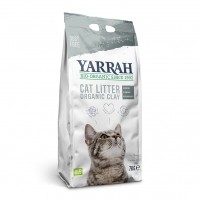 Litière minérale pour chat - Litière biologique à l'argile Yarrah