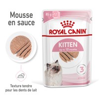 Sachet fraîcheur pour chaton - Royal Canin Kitten - Mousses pour chaton Royal Canin