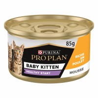 Pâtée en boîte pour chaton - PRO PLAN Healthy Start Baby Kitten en mousse au Poulet - Pâtée pour chaton 