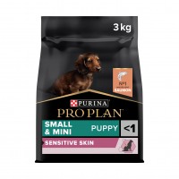 Croquettes pour chien - PRO PLAN Sensitive Skin Small & Mini Puppy au Saumon - Croquettes pour chien 