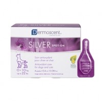 Soin cutané, protecteur et stimulant  - Silver spot® Animaux seniors Dermoscent
