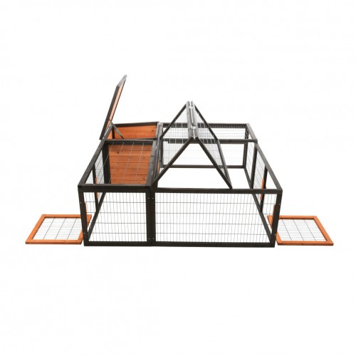 Cage, clapier et enclos rongeur - Enclos avec abri et ouvertures pour rongeurs