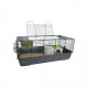 Cage, clapier et enclos rongeur - Essentiel 100 - Kit complet pour lapin pour rongeurs