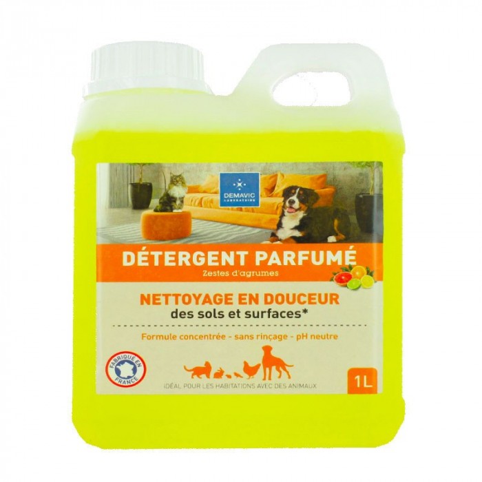 Accessoires chien - Détergent Parfumé 1L pour chiens