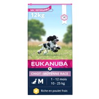 Croquettes pour chien - Eukanuba Growing Puppy Medium Breed - Poulet 