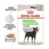 Sachet fraîcheur pour chien - Royal Canin Digestive Care - Pâtée pour chien Digestive Care Adulte - Lot 12 x 85g