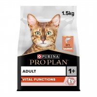 Croquettes pour chat - PRO PLAN Vital Functions Adult au Saumon - Croquettes pour chat 
