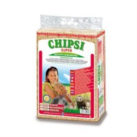 Litière pour rongeur et furet - Litière en granulés de bois Chipsi Super