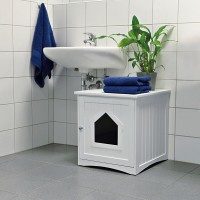 Maison de toilette / niche pour chat - Meuble de toilette Trixie