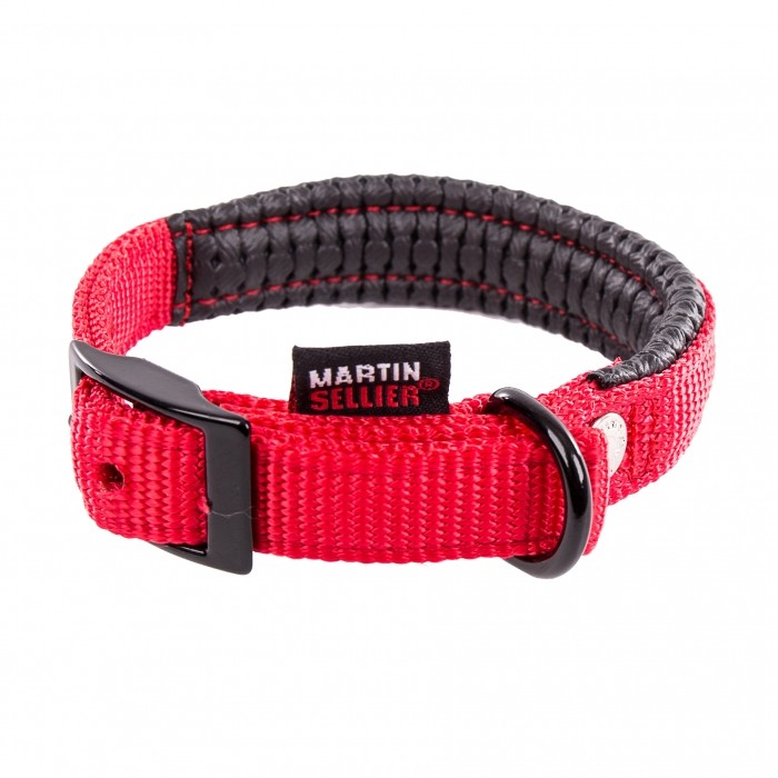 Sélection Made in France - Collier Confort - Rouge pour chiens