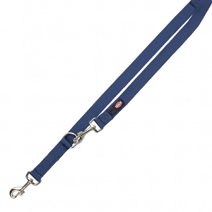 Collier, laisse et harnais - Laisse Premium réglable - Bleu Indigo pour chiens