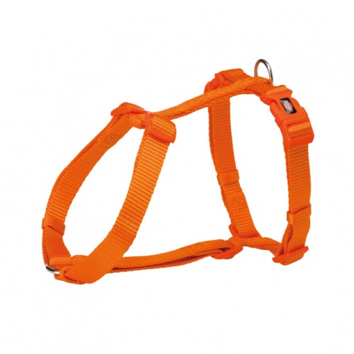 Collier, laisse et harnais - Harnais Premium - Orange pour chiens