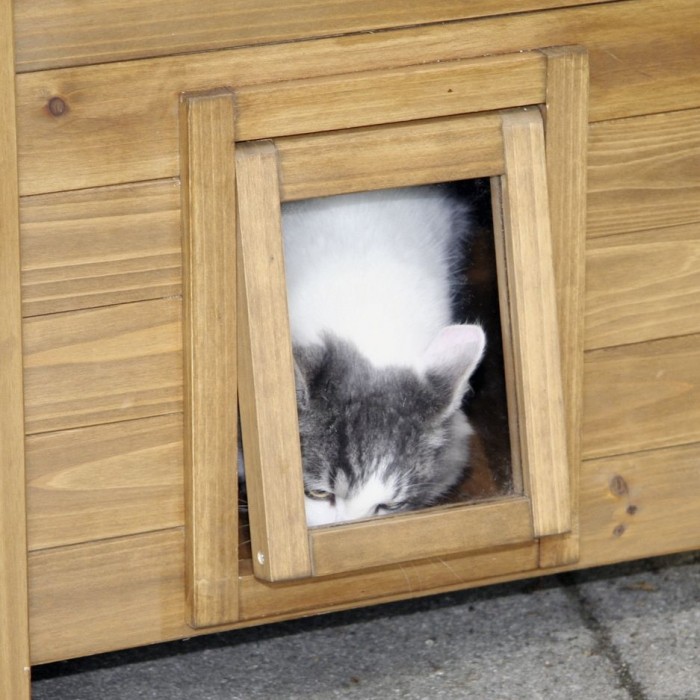 Couchage pour chat - Maisonnette Lodge pour chats