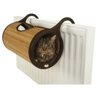 Hamac de radiateur pour chat - Lit de radiateur Bamboo Jolly Moggy