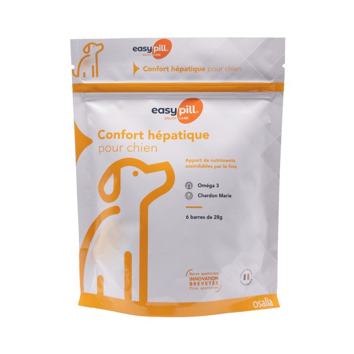 Friandise & complément - Easypill Chien Confort Hépatique pour chiens