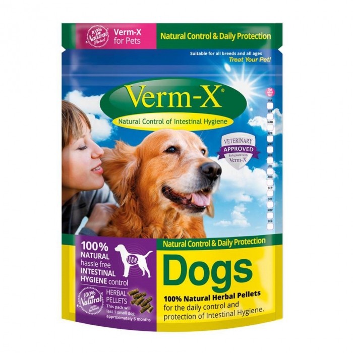 Friandise & complément - Verm-X Dogs - Granulés Hygiène intestinale pour chiens