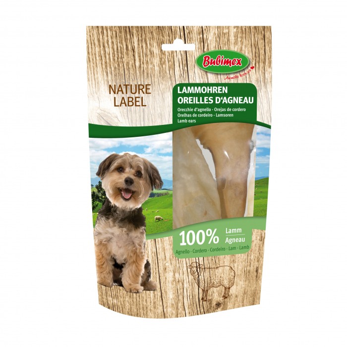 Friandise & complément - Oreilles d'agneau Nature Label  pour chiens